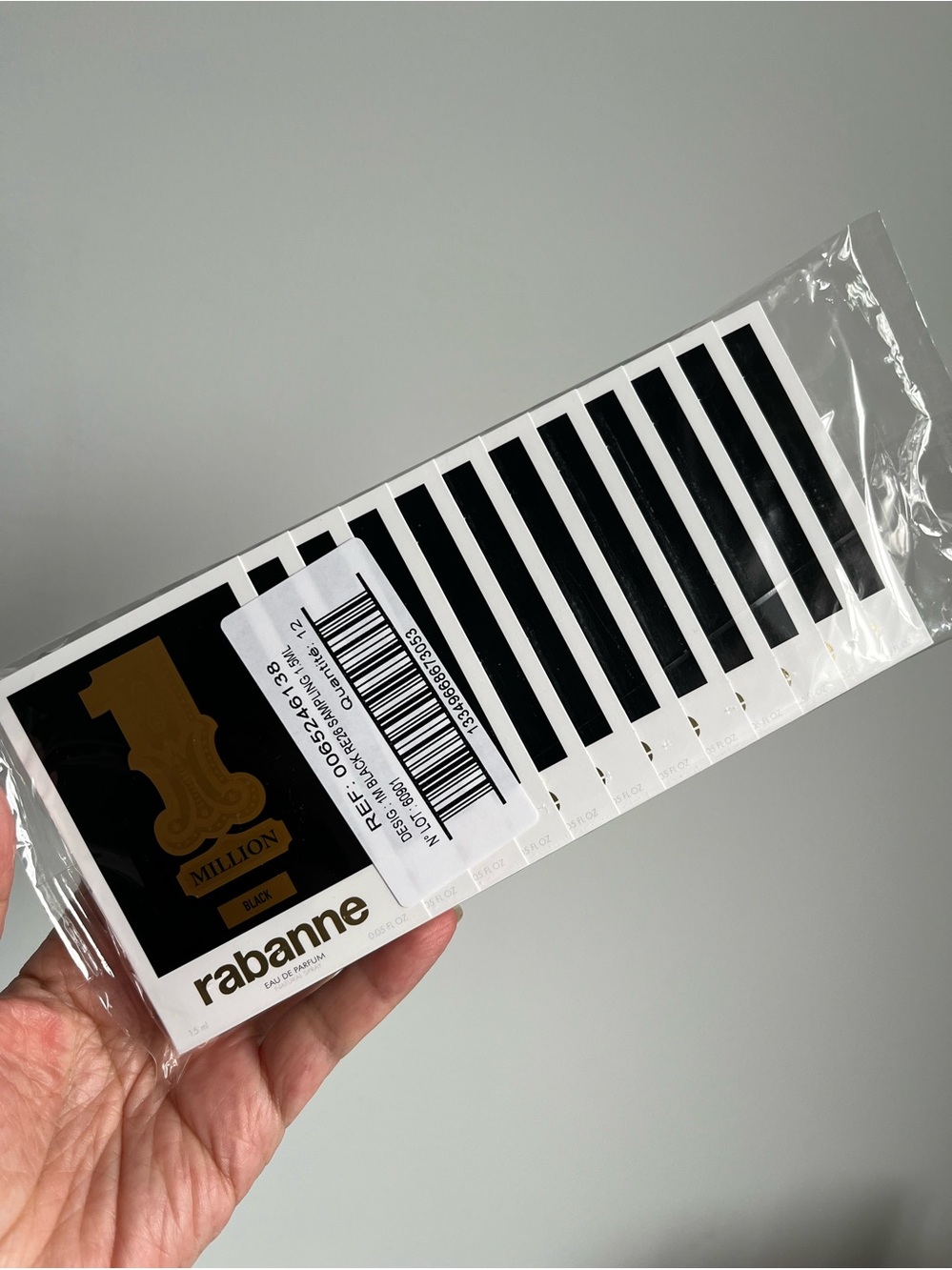 12/25$ Paco Rabanne 1 Million Sample Vials